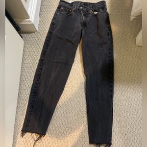 VINTAGE 550 Levi’s jeans black straight leg